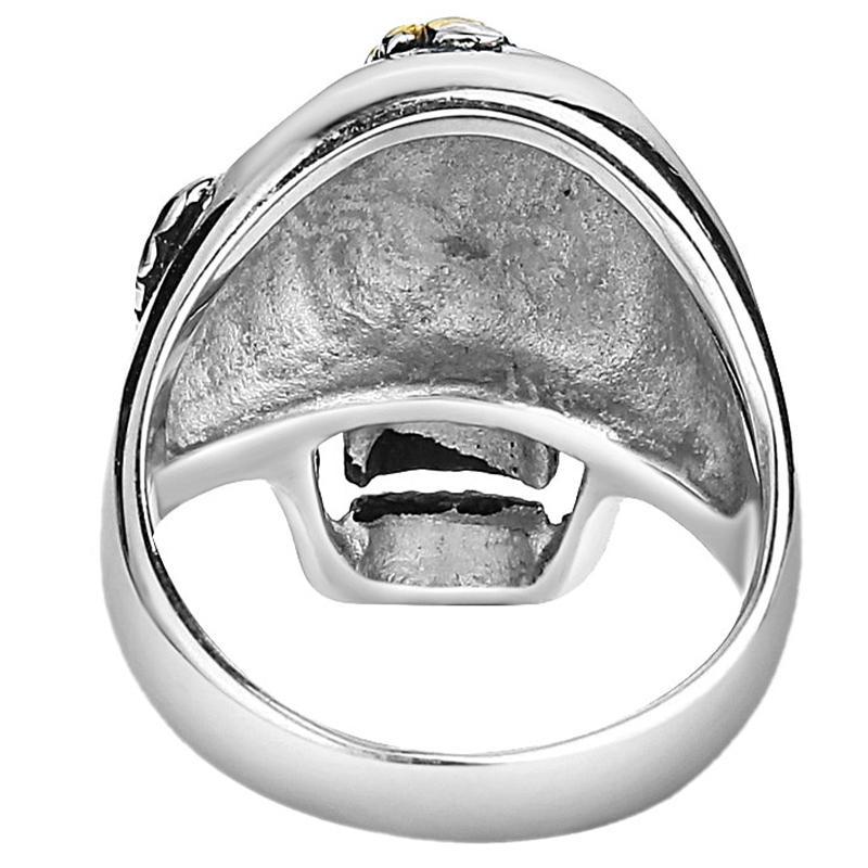 Dödskallering Scorpion Skull (Stål)