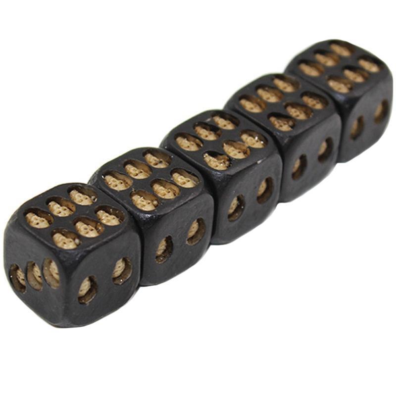 Dödskalle Tärningar (5-Pack)