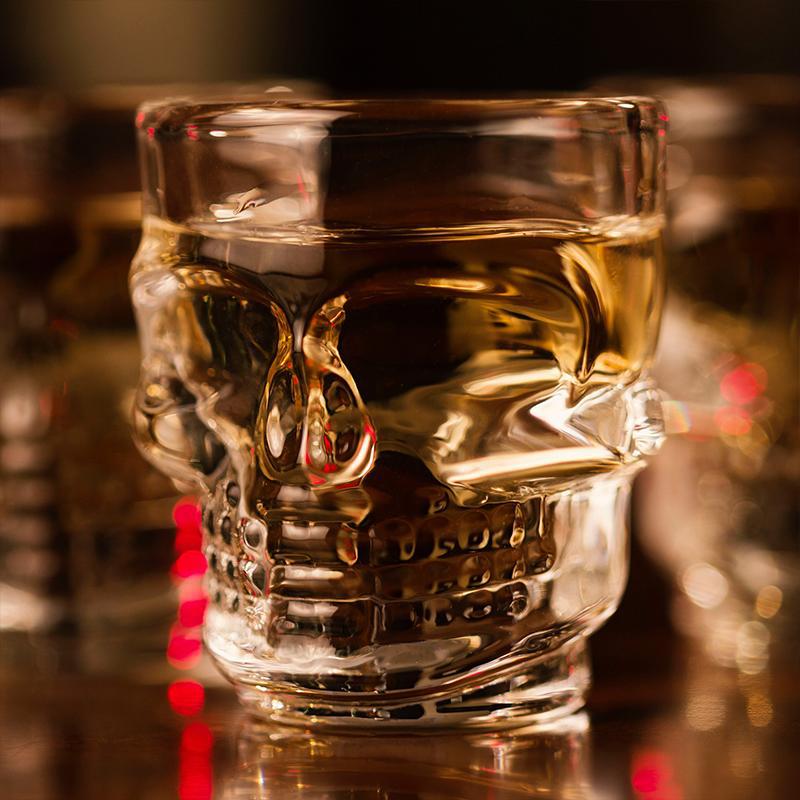 Shotglas Dödskalle