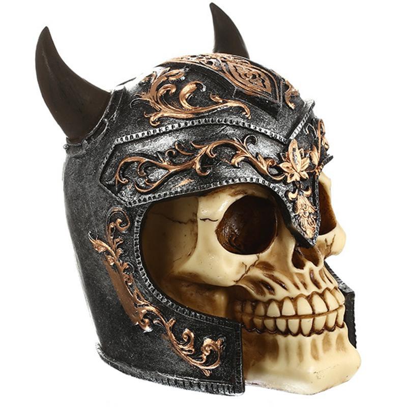 Staty Dödskalle Viking