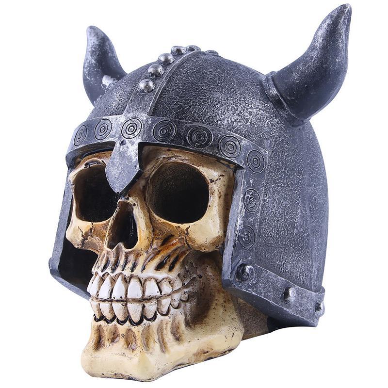 Dekorativ Viking Dödskalle