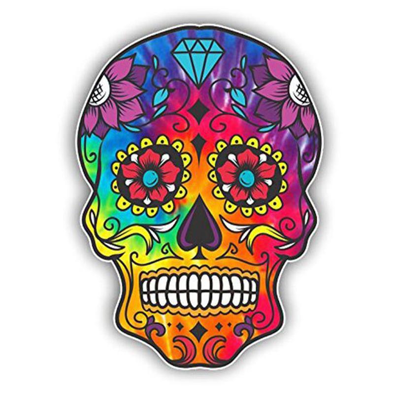 Klistermärke Calavera Dödskalle