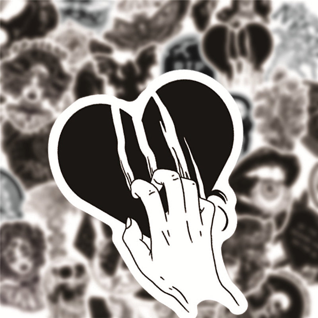 Sticker Pack Med Dödskallar