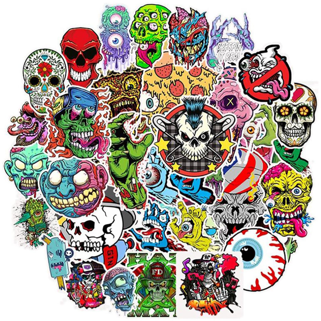 Sticker Pack Skräck