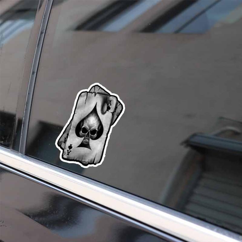 Dekal Utbrända Spelkort