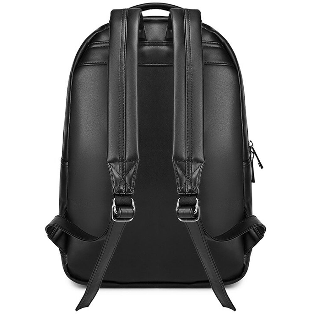 Svart Ryggsäck Läder Dödskalle