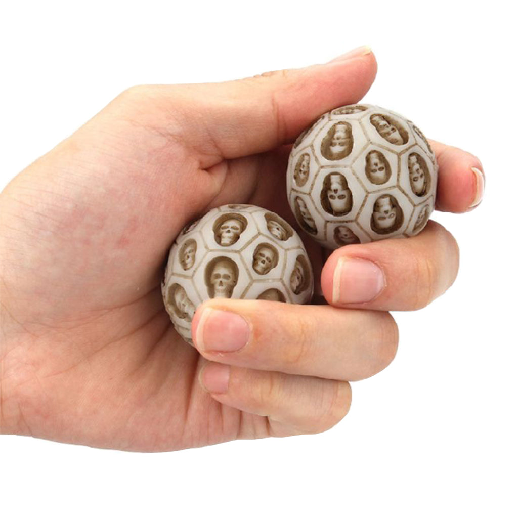 Stressbollar Med Dödskallar