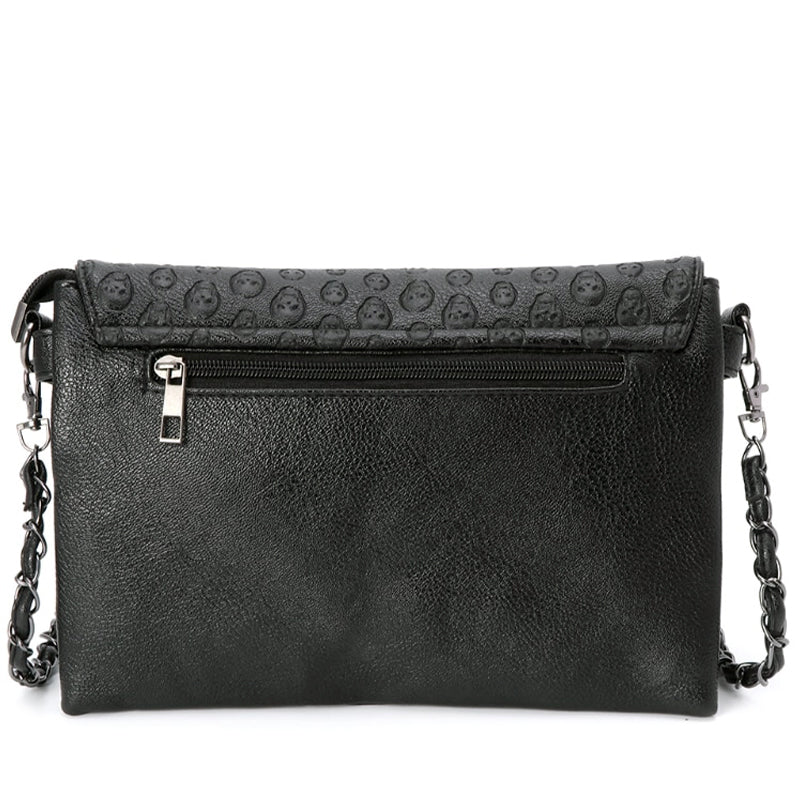 Rockig Dödskalle Handväska