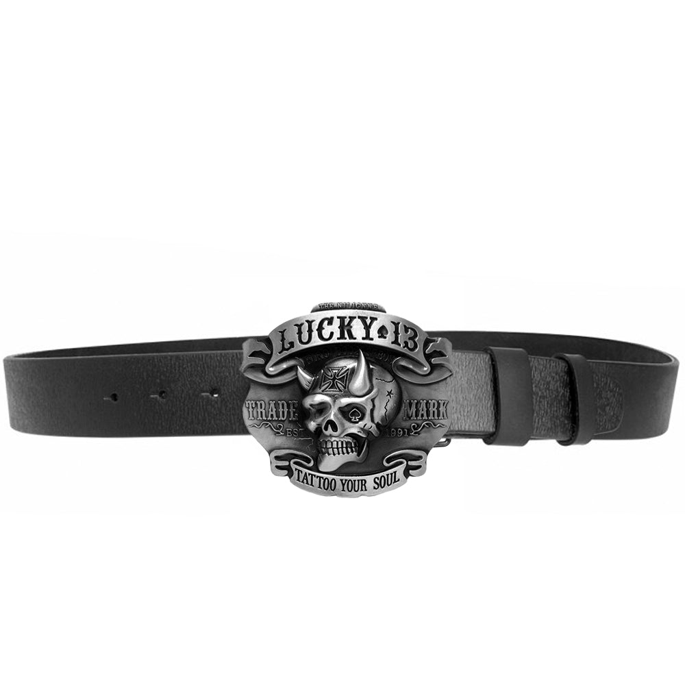 Dödskalle Bälte Lucky Thirteen