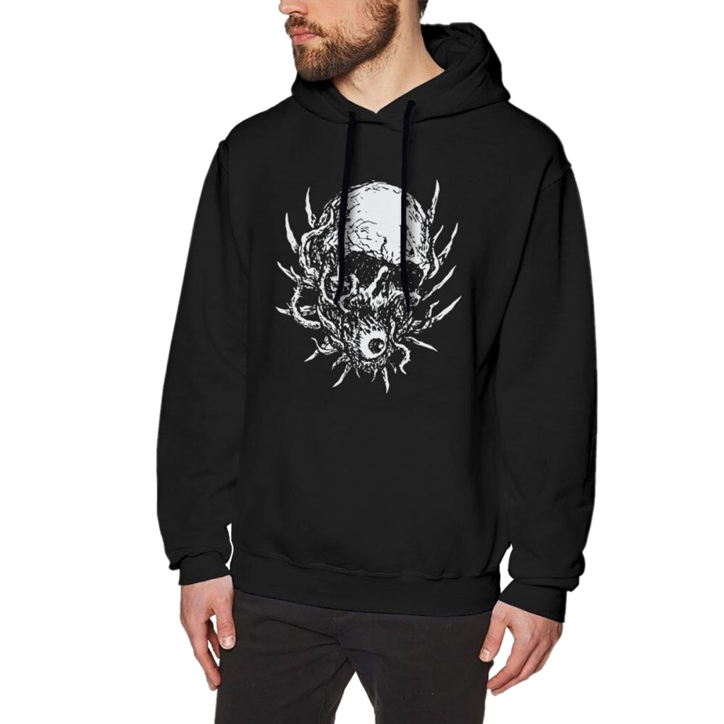 Svart Dödskalle Tröja Monster