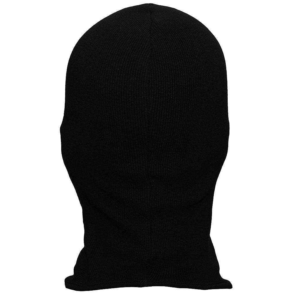 Svart Balaklava Med Vit Dödskalle