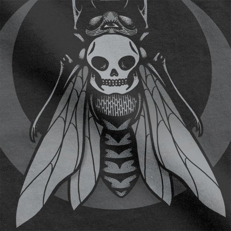 Svart Dödskalle T-Shirt