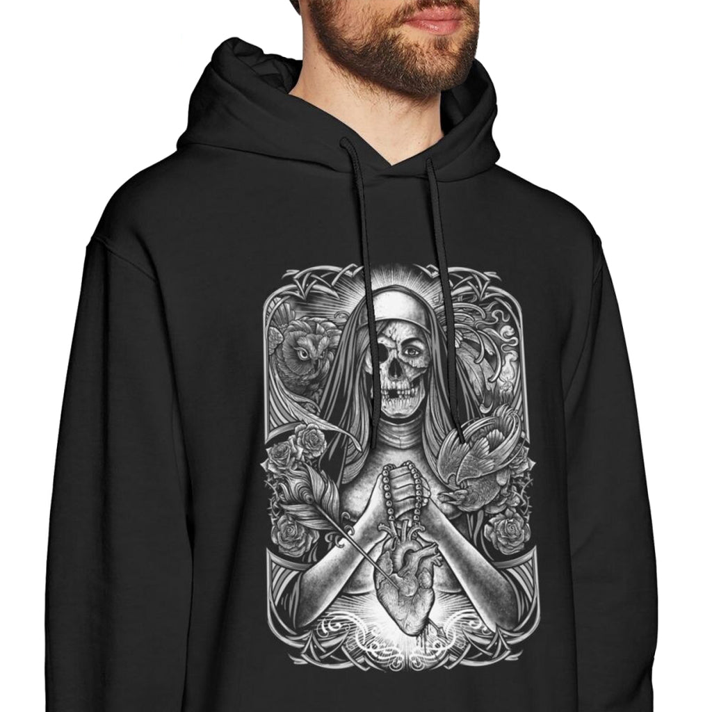 Svart Huvtröja The Nun