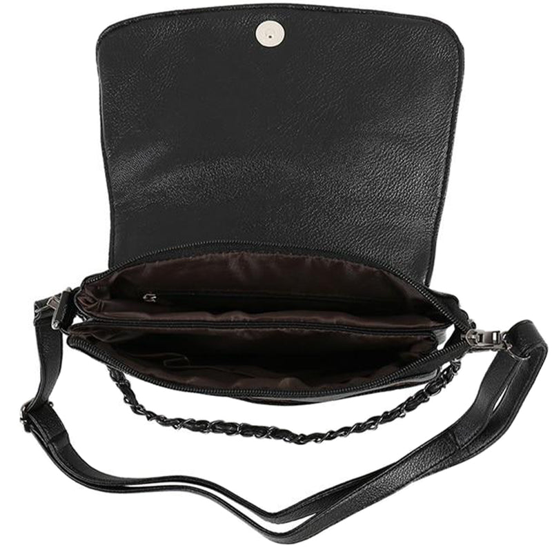 Svart Dödskalle Handväska