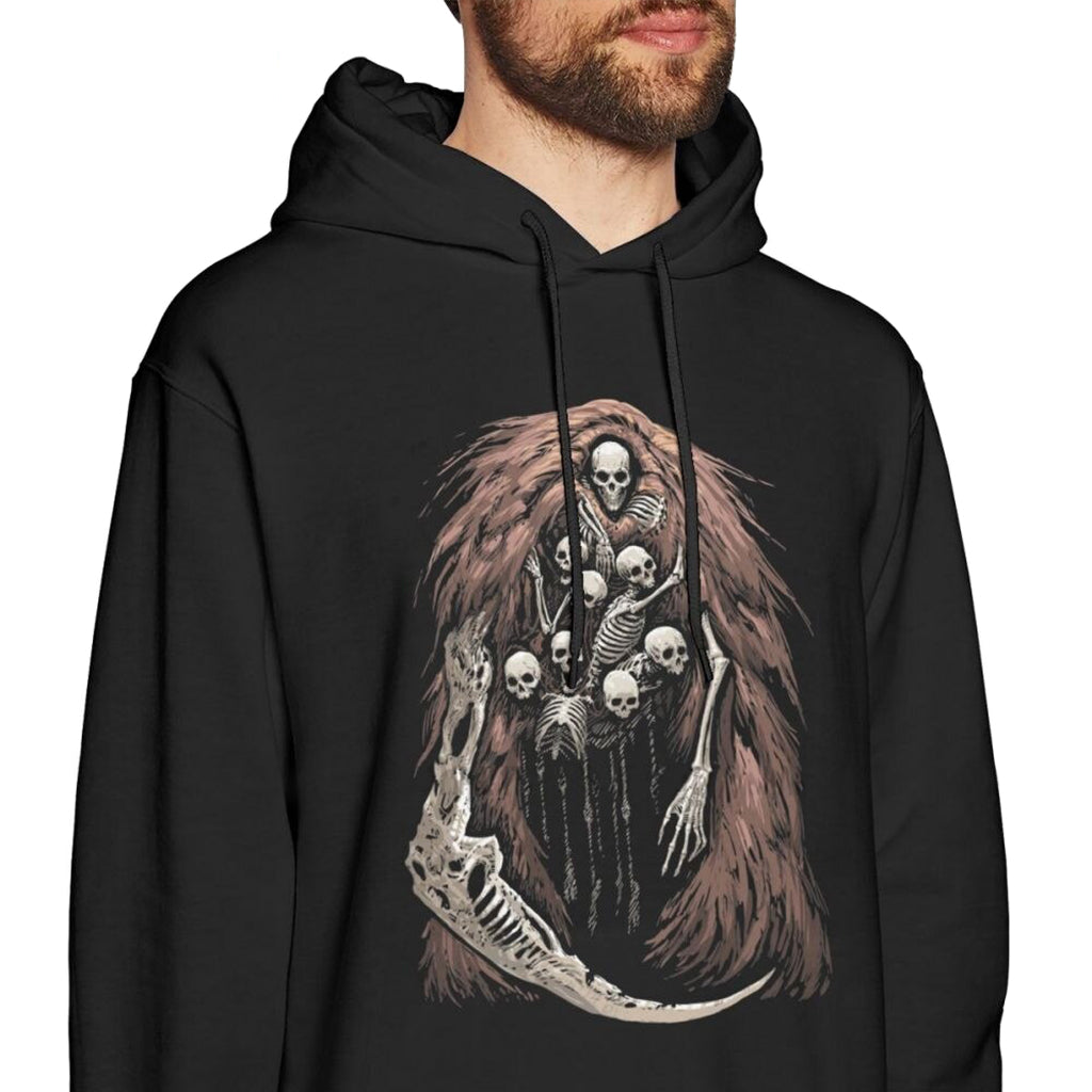 Svart Hoodie Liemannen