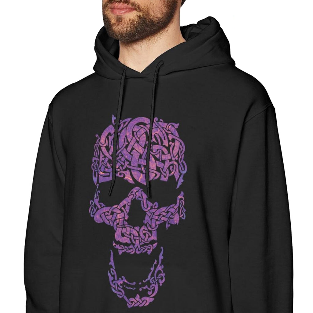 Dödskalle Huvtröja Keltiska Knutar