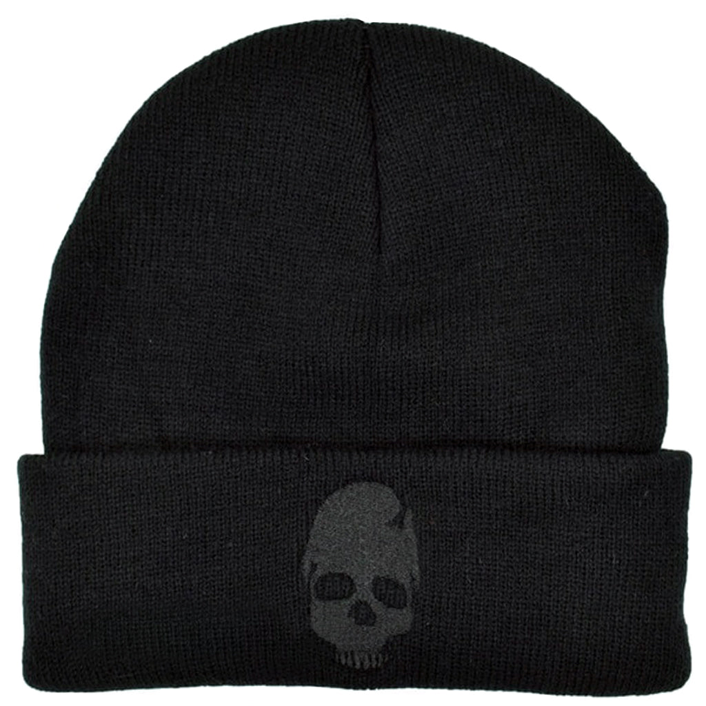 Svart Dödskalle Mössa