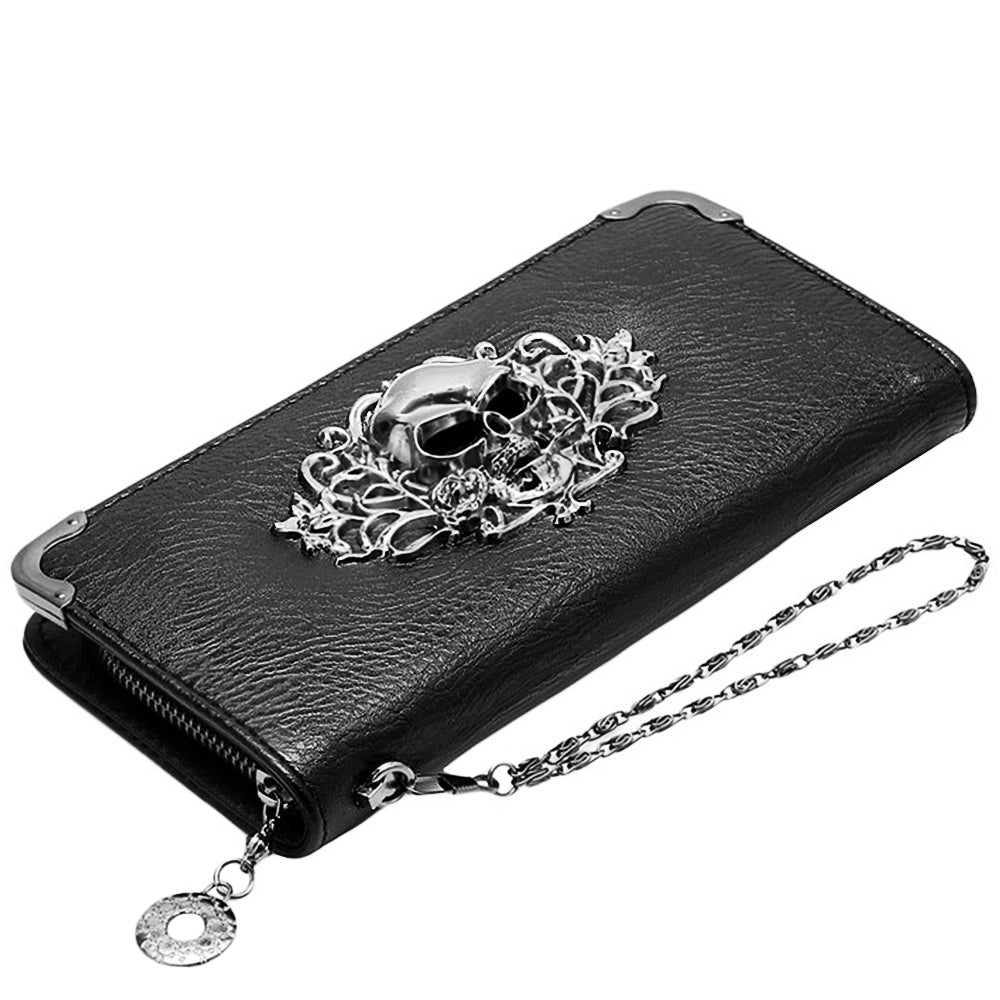 Dödskalle Plånbok Dam