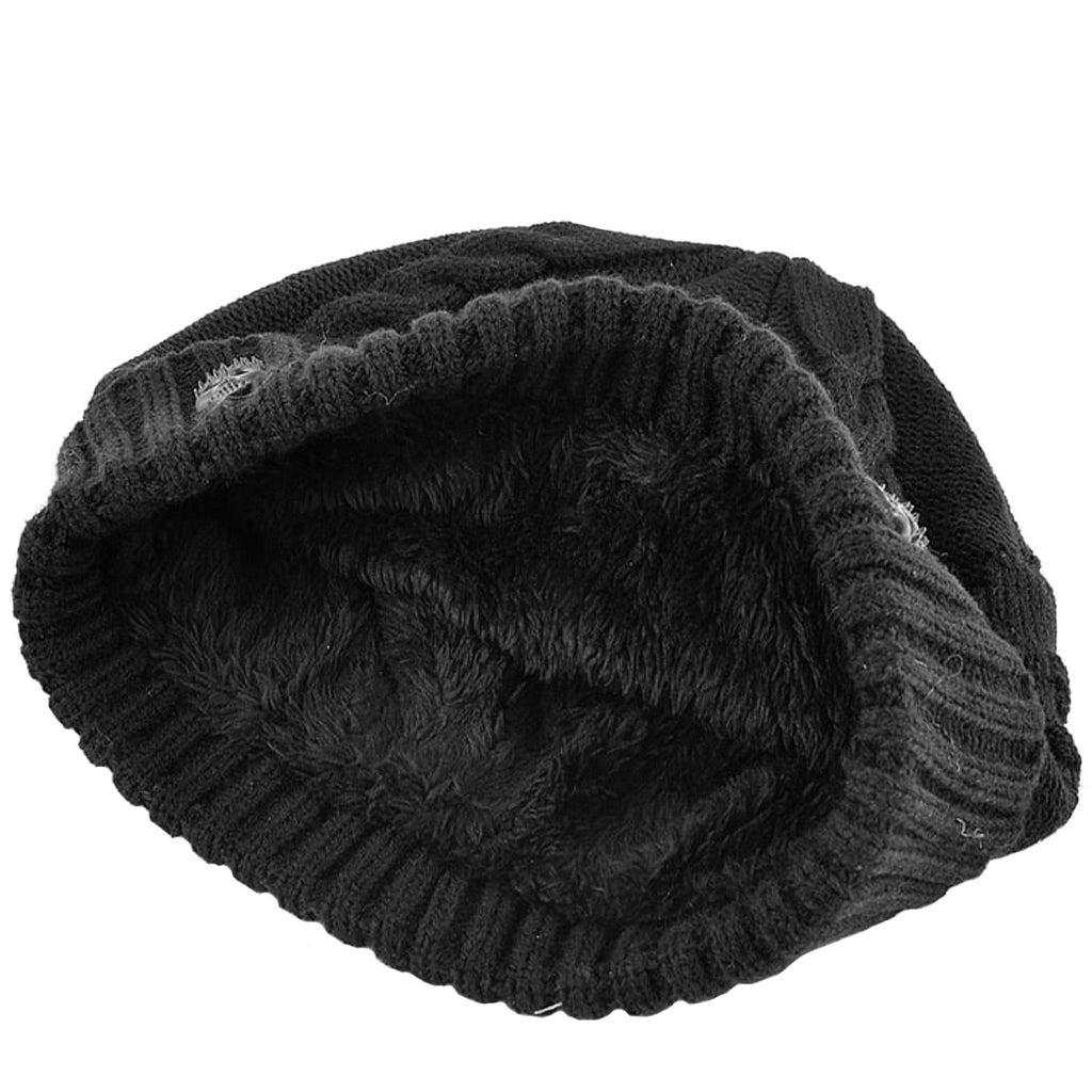 Dubbelstickad Dödskalle Mössa