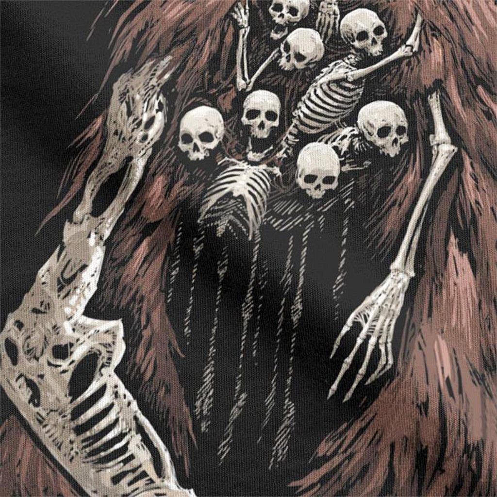Svart Tröja Med Skelett