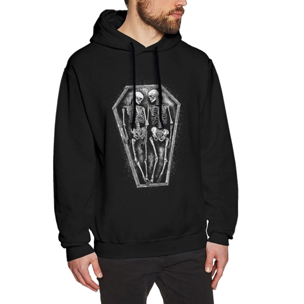 Svart Skelett Tröja Grav