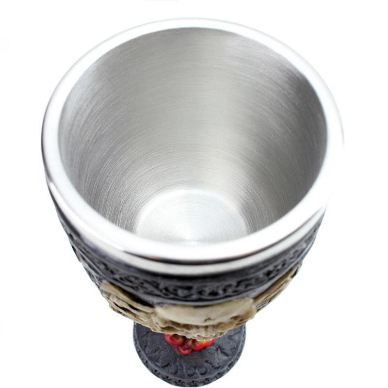 Vinglas Skull And Bones