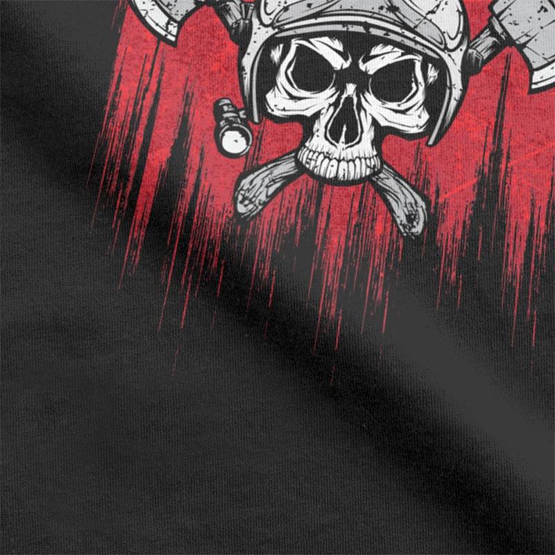Firefighter Skull T-Shirt
