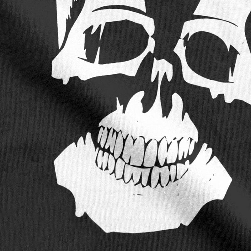 Svart T-Shirt Radioaktiv Dödskalle