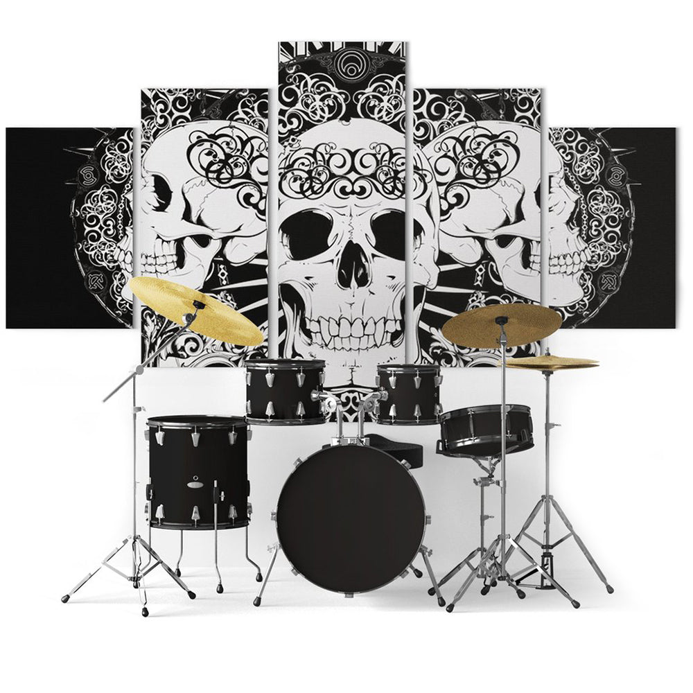 Tavla Med Dödskallar