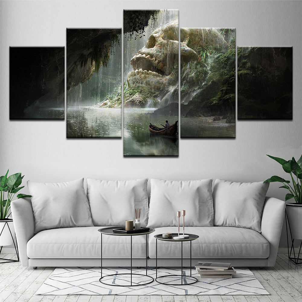 Dödskalle Poster Jungel