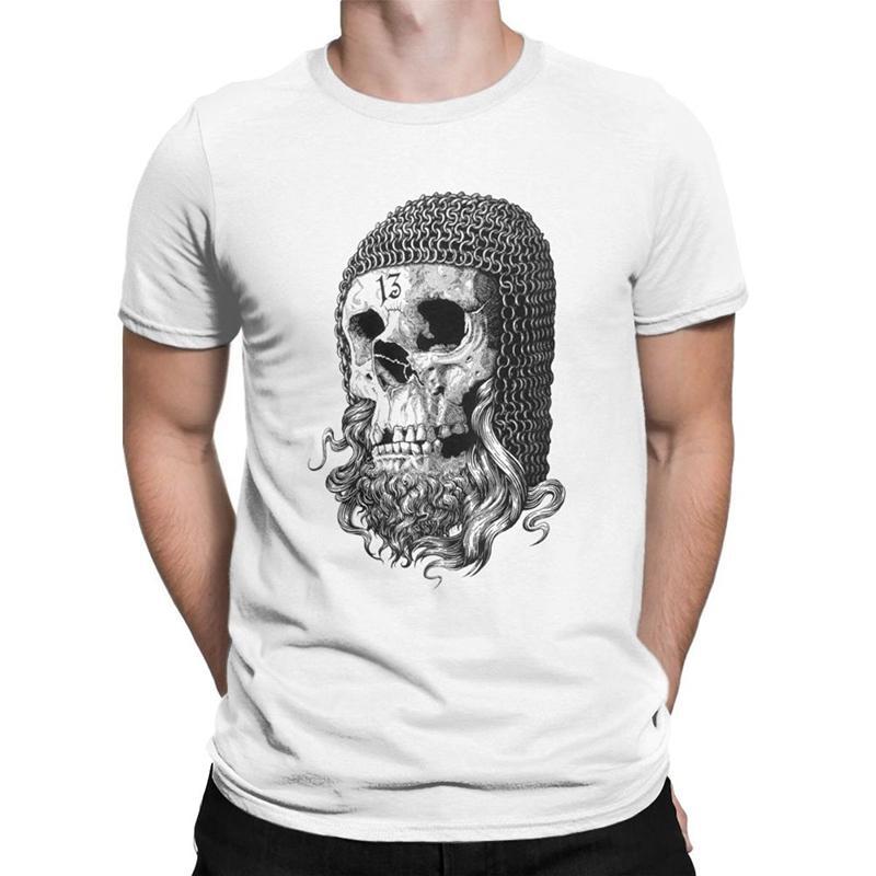 Dödskalle T-Shirt Tempelriddare