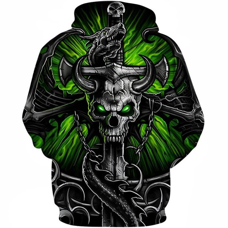 Dödskalle Tröja Drake