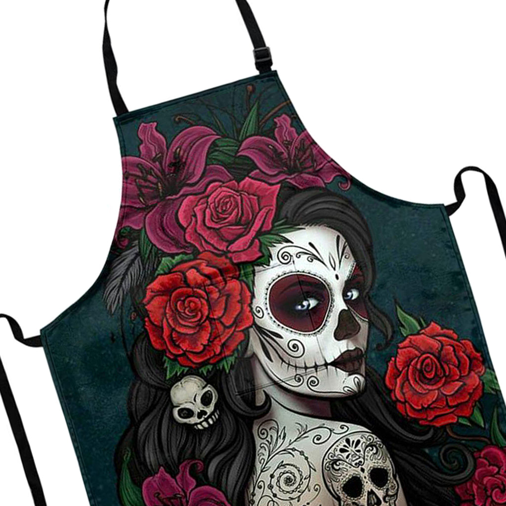 Tufft Förkläde Dödskalle