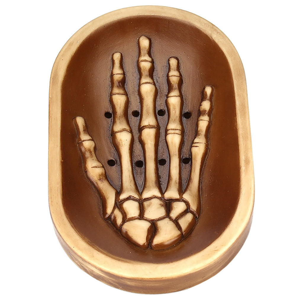 Tvålfat Skeletthand