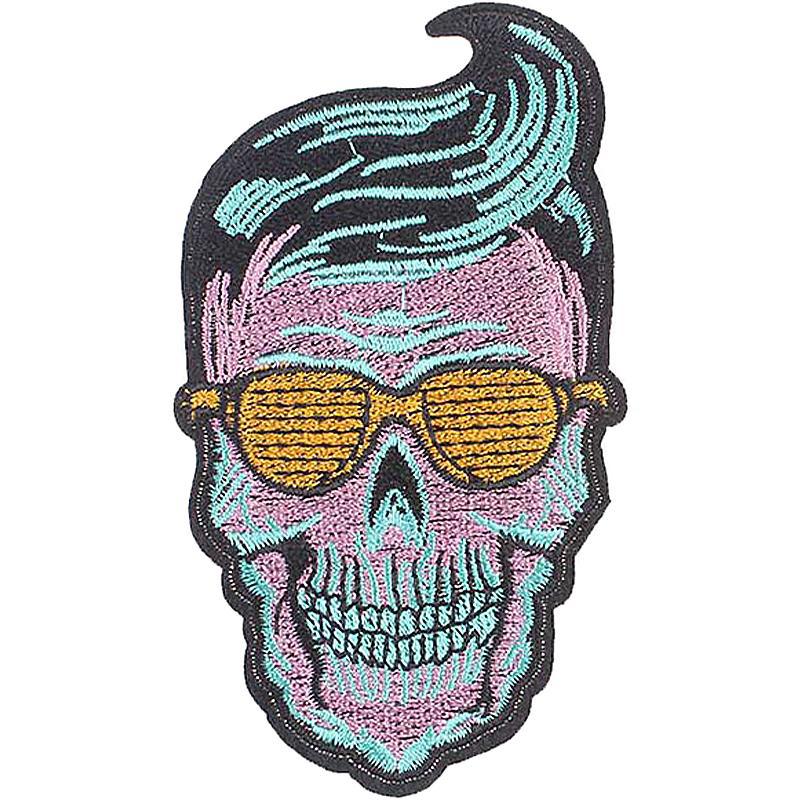 Tygmärke Charmig Dödskalle