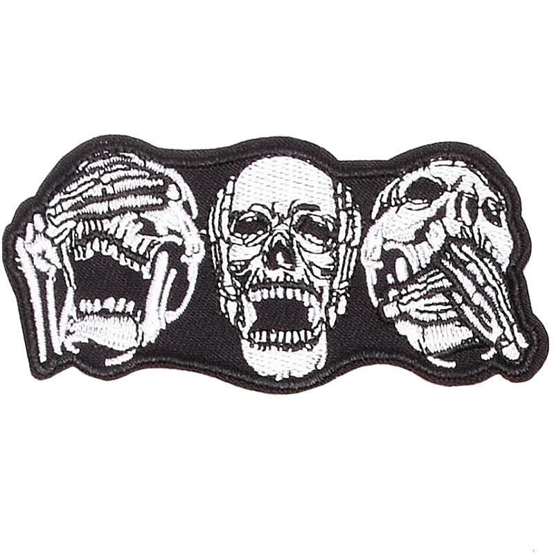 Tygmärke Tre Skelett