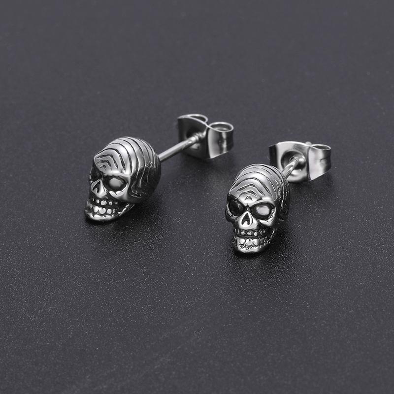 Snygga Dödskalle Örhängen