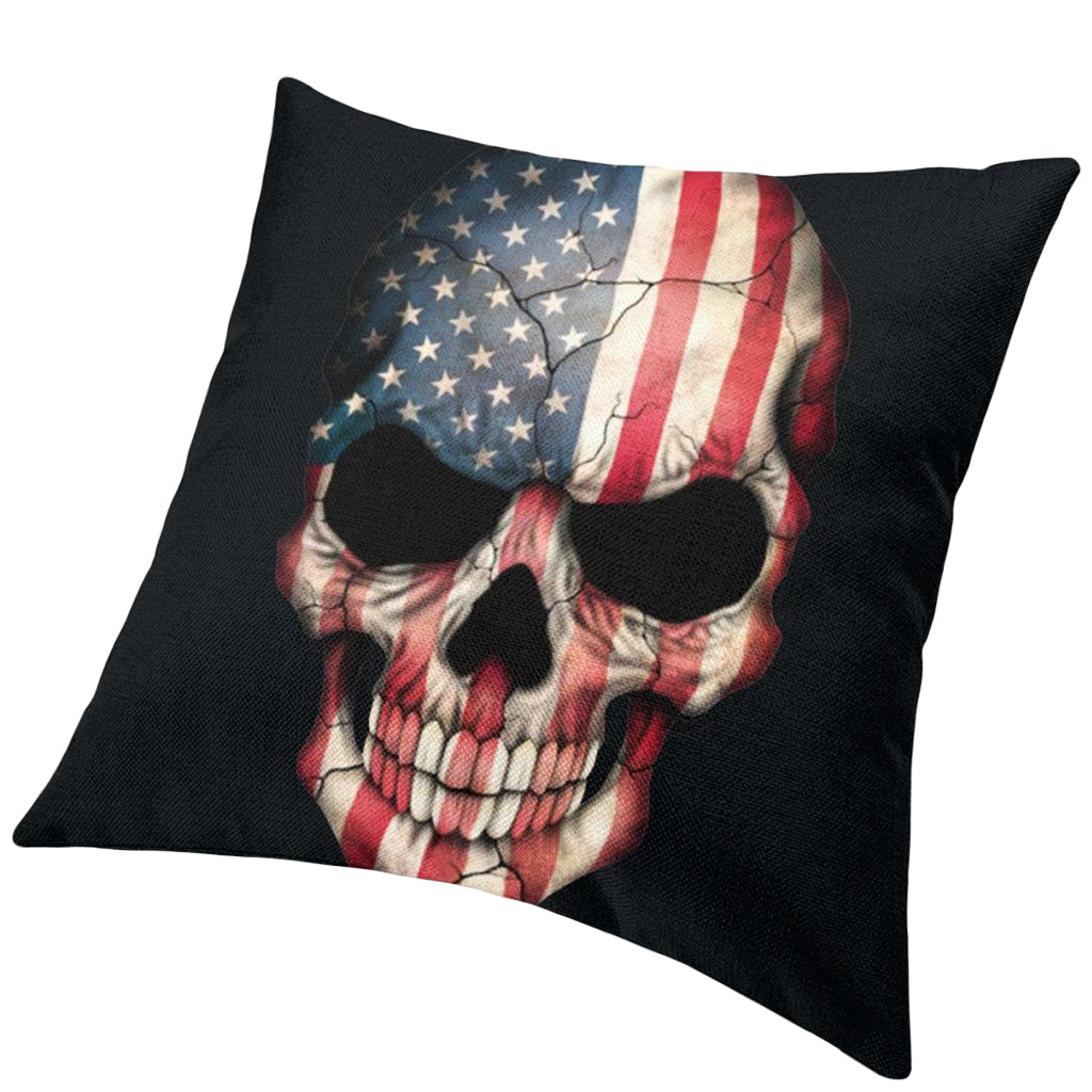 USA Kuddfodral Dödskalle