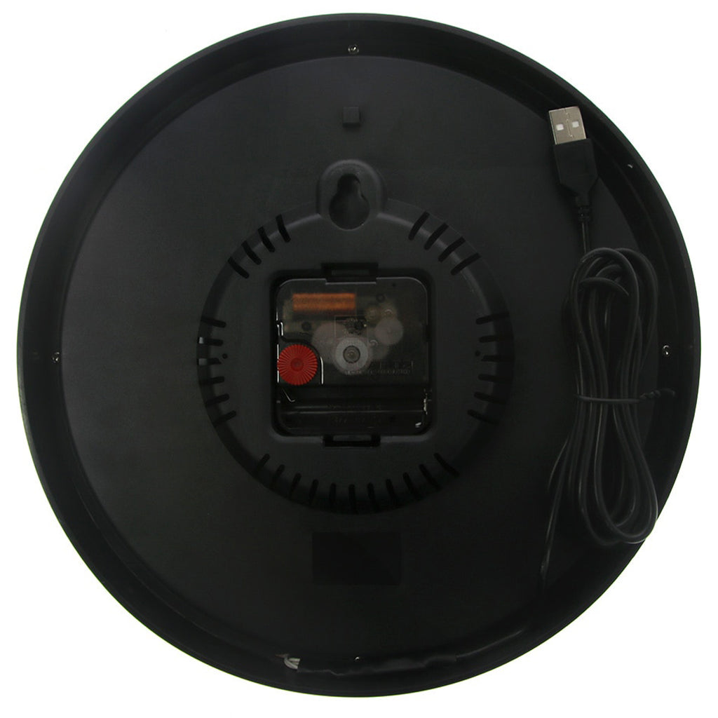 Klocka Med LED-Belysning