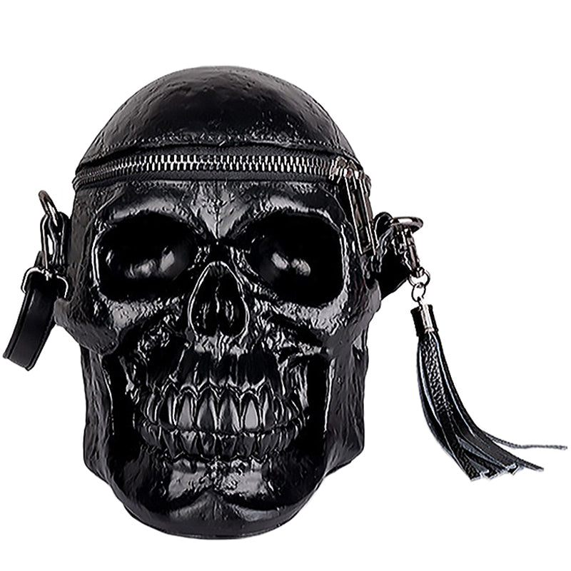 Väska Formad Som Dödskalle