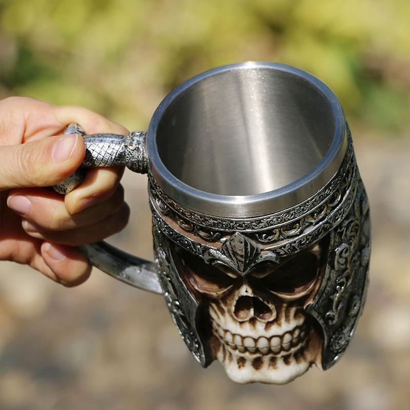 Dödskalle Kaffekopp