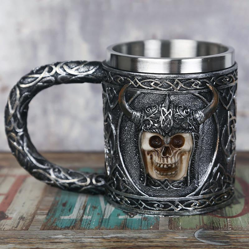 Dödskallemugg Swedish Viking