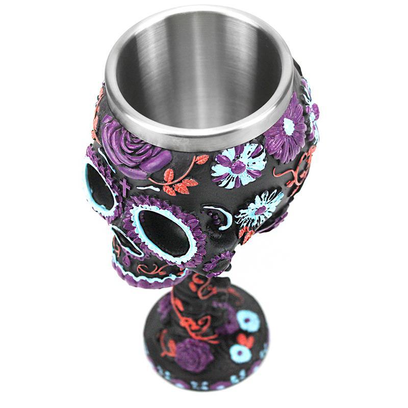 Vinglas Mexikansk Dödskalle