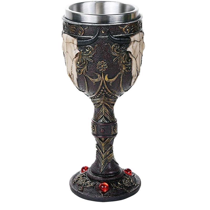 Vinbägare Buffalo Horn