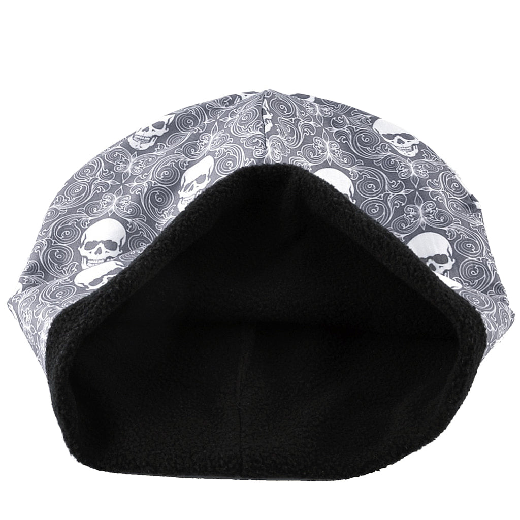 Herrmössa Med Vita Dödskallar