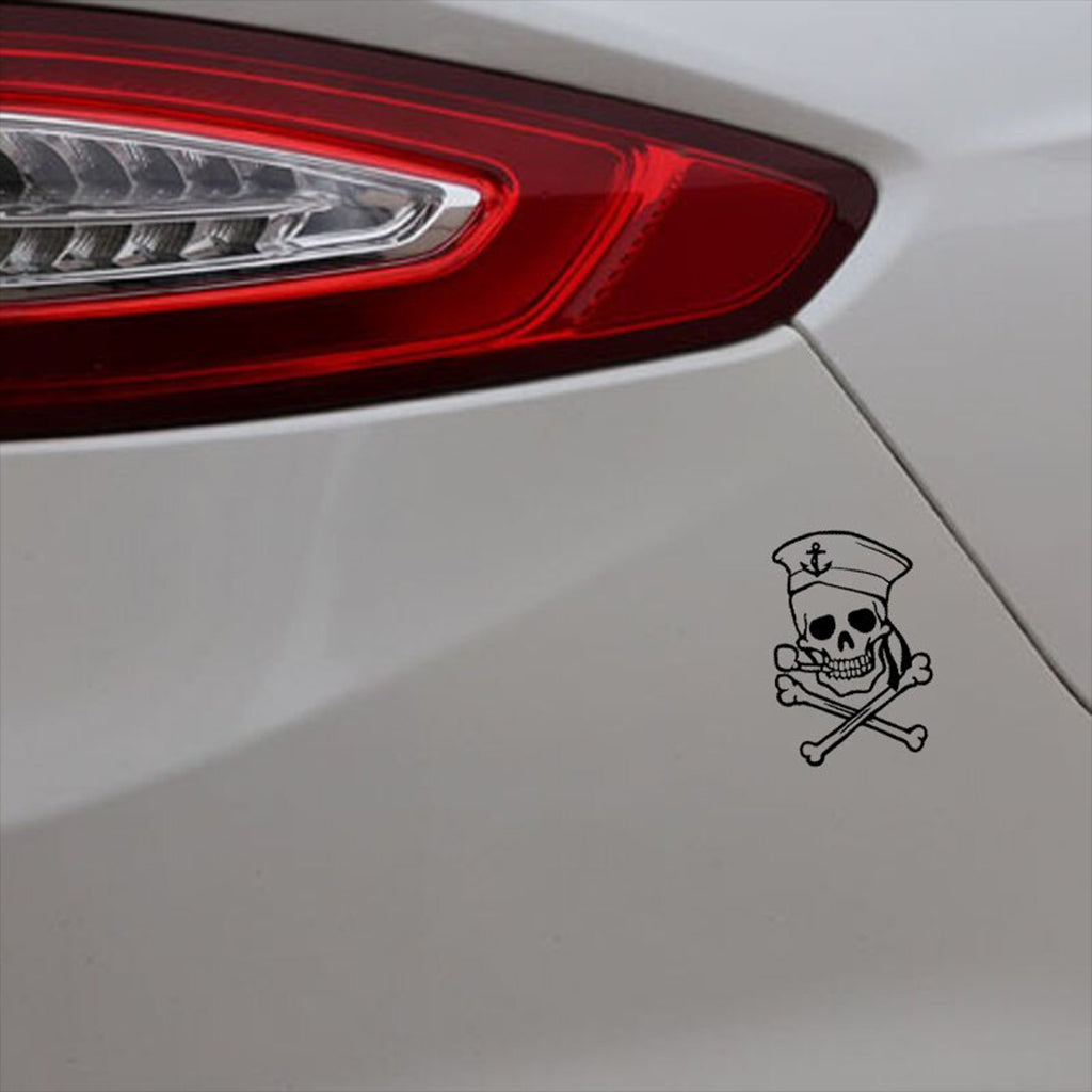 Vinyl Sjöman Dödskalle