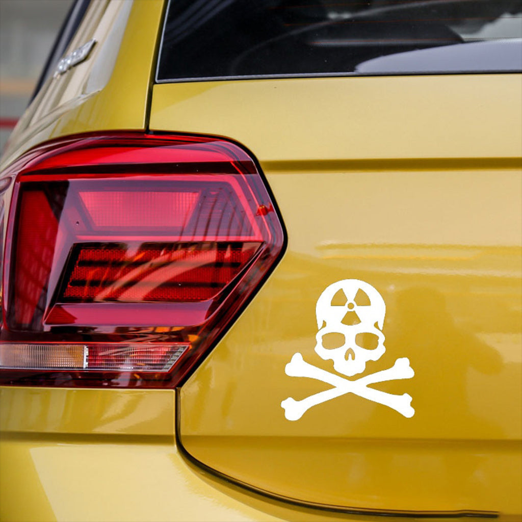 Vinyl Radioaktiv Dödskalle