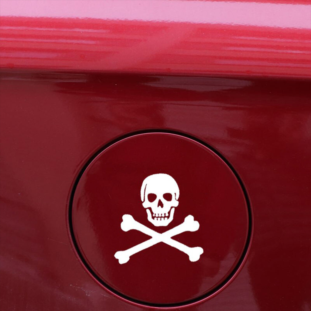 Vit Sticker Jolly Roger