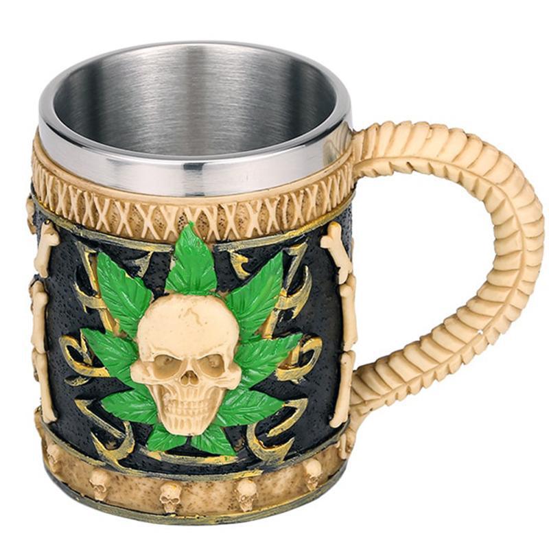 Dödskallemugg Bob Marley