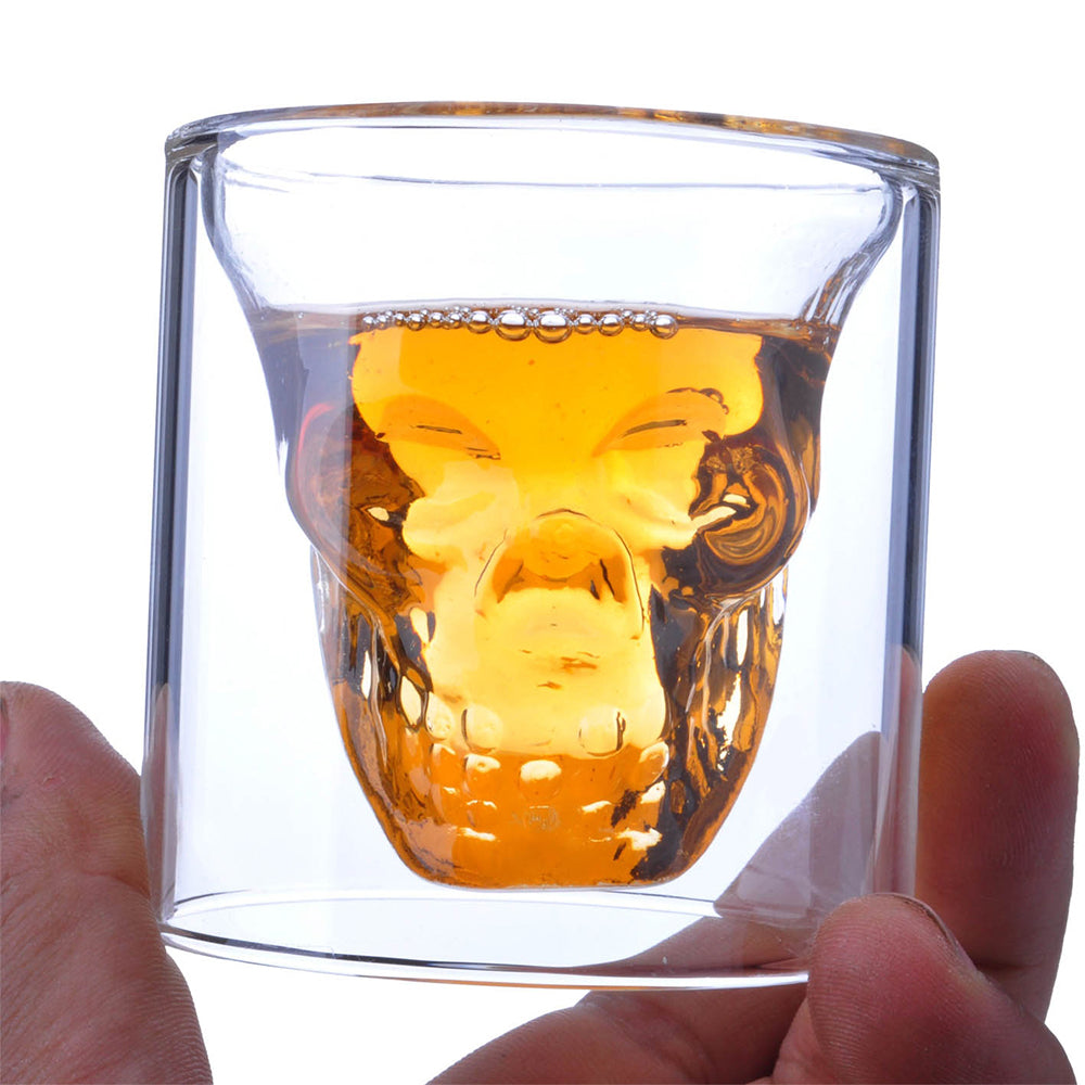 Whiskyglas Med Dödskallar